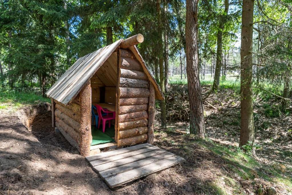 Wrzosowe Wzgorze - Domek Wiejski Klaczno المظهر الخارجي الصورة